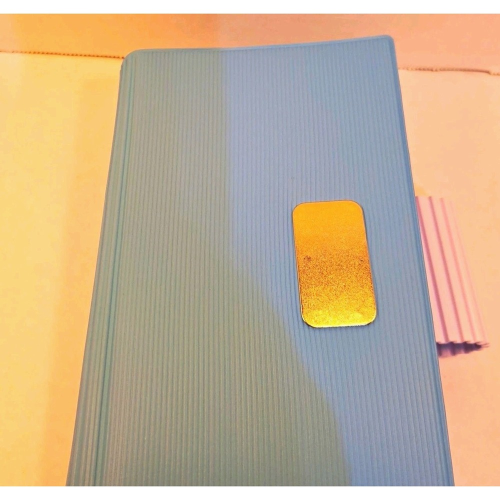 Avon Light The Way Book Cover w/ Built-In Light, Light Blue Reading Cover